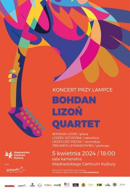 Wadowice Wydarzenie Koncert koncert jazzowy "Przy Lampce" Bohdan Lizoń Quartet